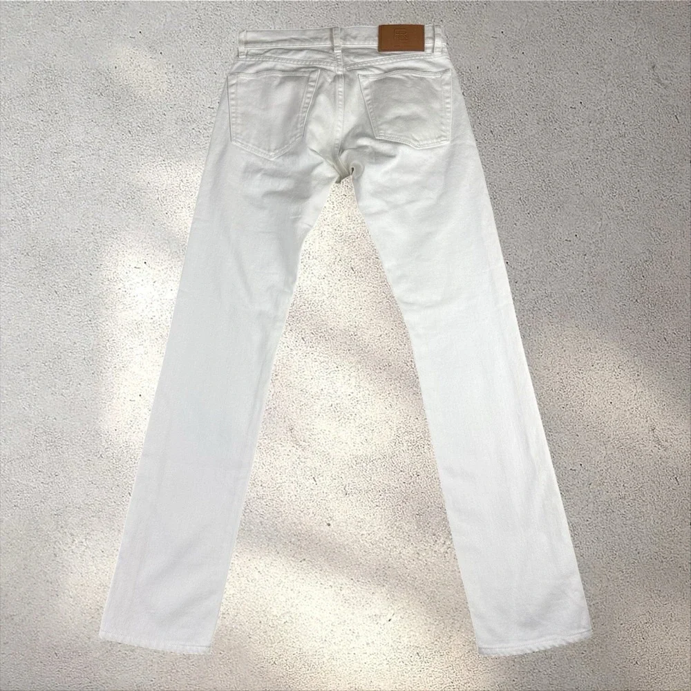 NWT Ralph Lauren Purple Label Men's Core Slim Fit Jeans 28x32 White‎ Italy $895